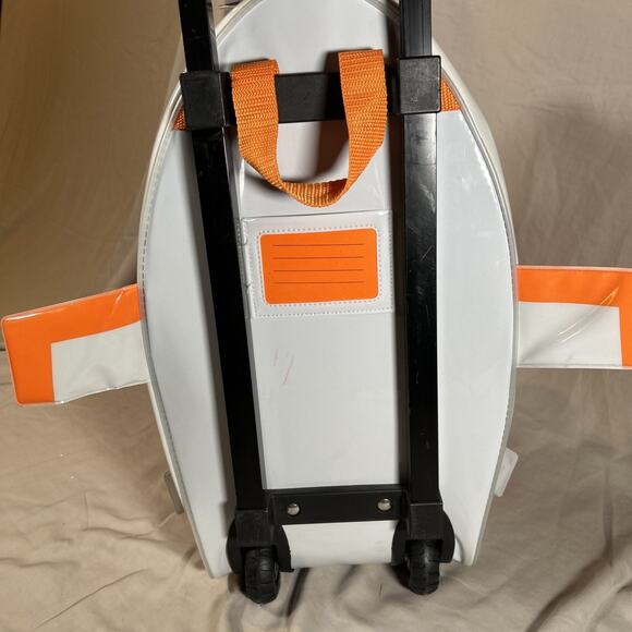 Disney Planes "Dusty" Orange Rolling Children's Suitcase Luggage EUC - Picture 14 of 16